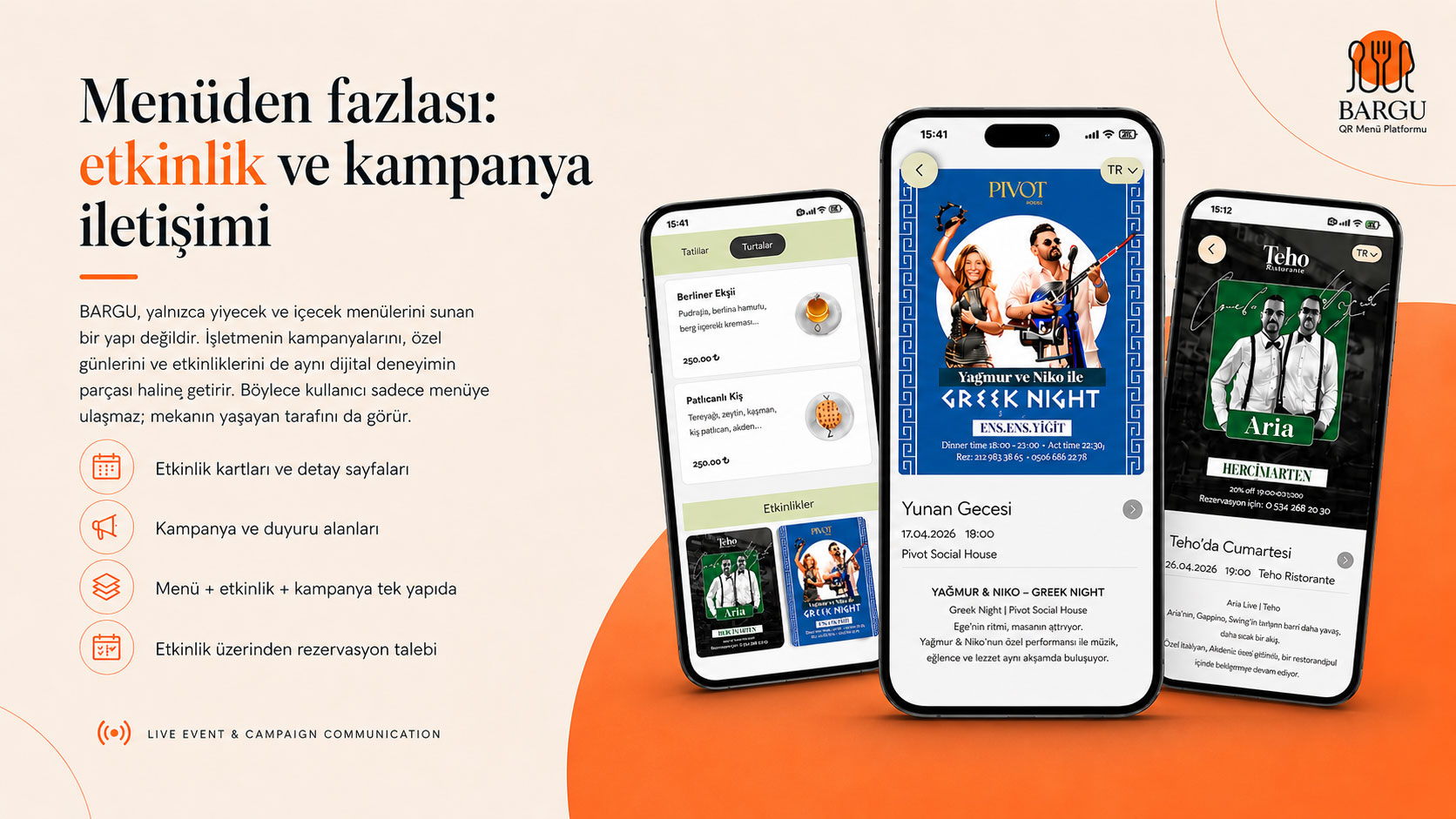 Bargu QR Menü Platformu