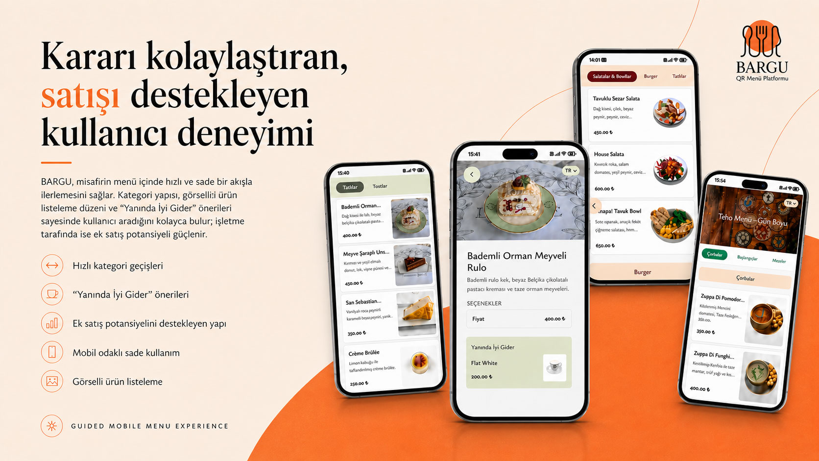 Bargu QR Menü Platformu